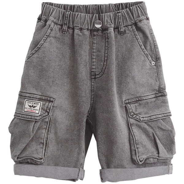 Uus mudel teksapüksid poistele cargo stiilis