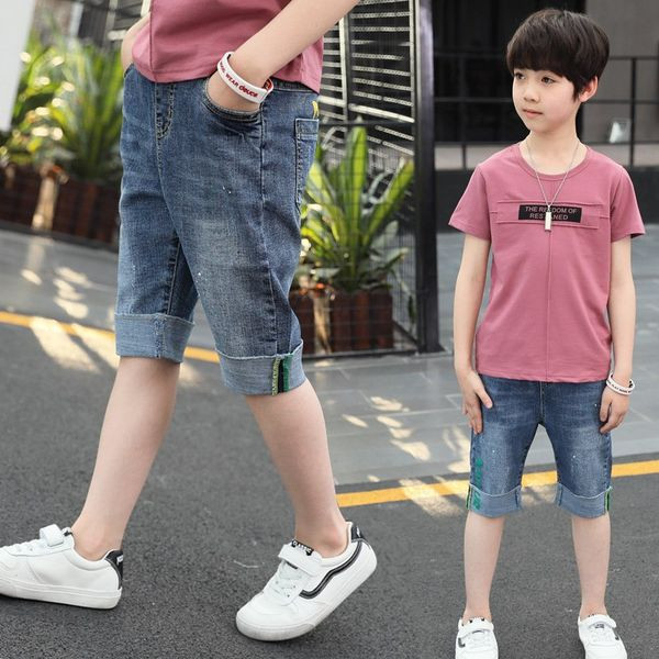 Vaikiški džinsai berniukams iki kelių