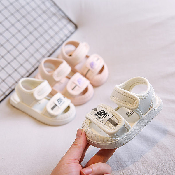 Летни бебешки сандали с велкро лепенки