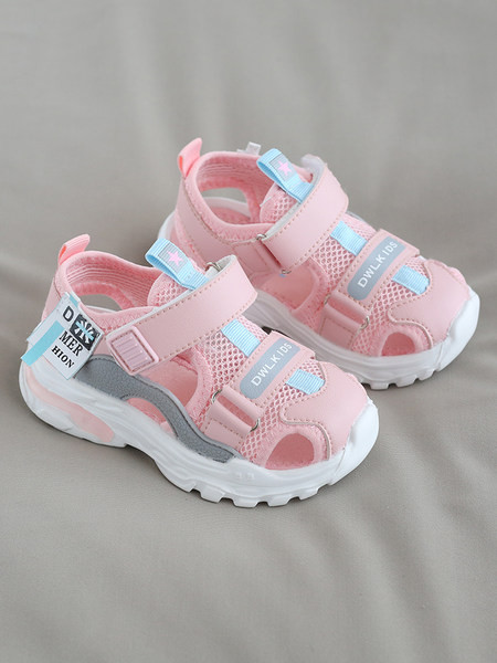 Летни бебешки обувки за момичета и момчета с 3D апликации и велкро закопчаване