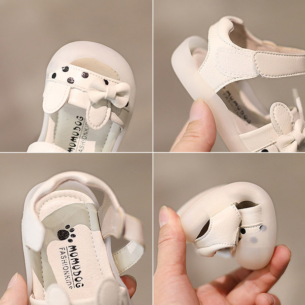 Детски ежедневни сандали с 3D елемент 