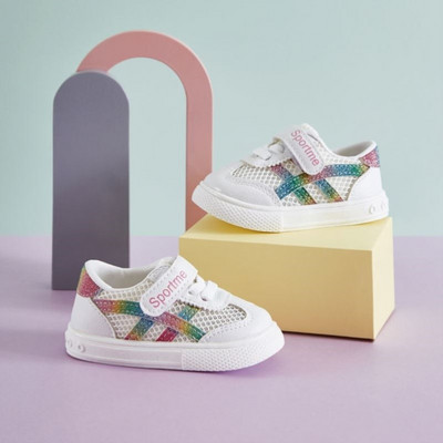 Бебешки обувки с връзки-четири модела