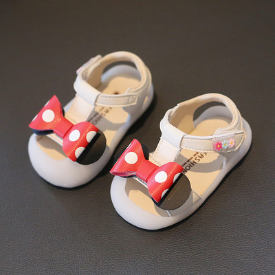 Eko-nahast paelaga beebisandaalid tüdrukutele