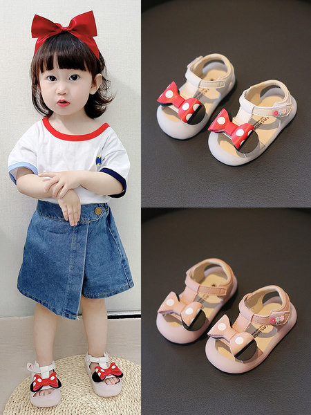 Eko-nahast paelaga beebisandaalid tüdrukutele