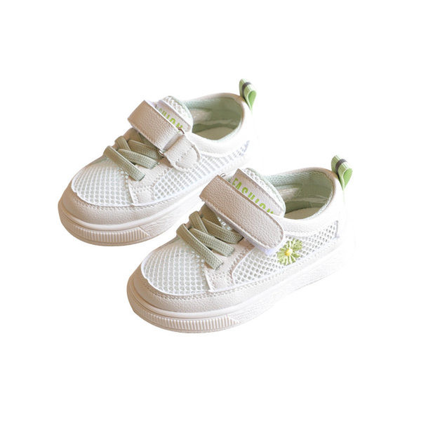 Tikitud lille- ja takjakinnitusega beebikingad