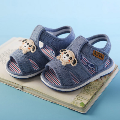 Бебешки ежедневни сандали с апликация 