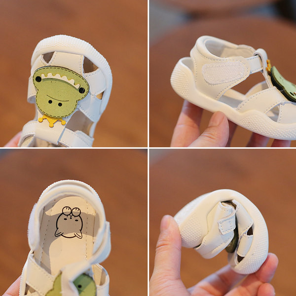 Suvised beebikinnised sandaalid poistele 3D-rakendusega