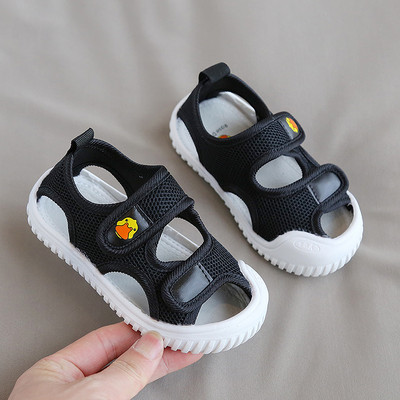 Βρεφικά σανδάλια με velcro και μαλακή σόλα