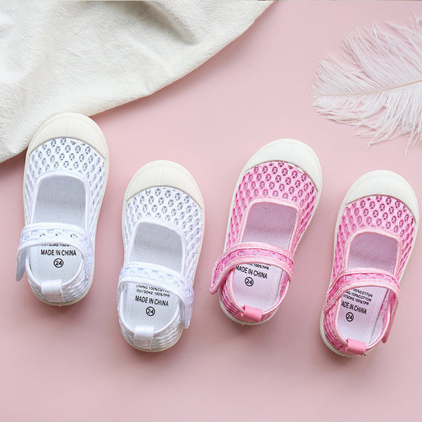 Zīdaiņu tīkliņkurpes ar lenti