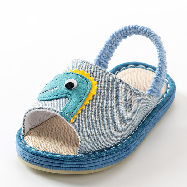 Dinosauruse ja kummiga beebisandaalid