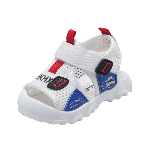 Beebi sandaalid kirja ja takjapaelaga