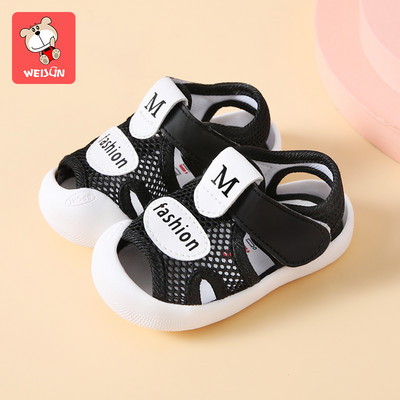 Υφασμάτινα σανδάλια για αγόρι με στερέωση velcro