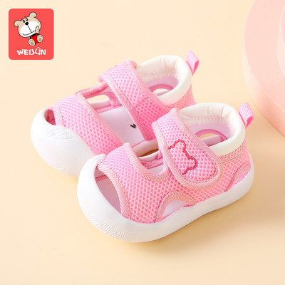 Υφασμάτινα σανδάλια για αγόρι με στερέωση velcro