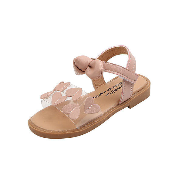 Bērnu sandales ar lenti un uzlīmēm