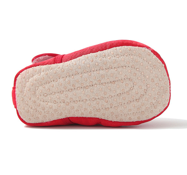 Beebi kingad punased tikandiga - mitu mudelit