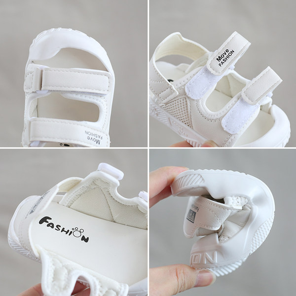 Uus mudel beebi sandaalid ökonahast mugavast tallast