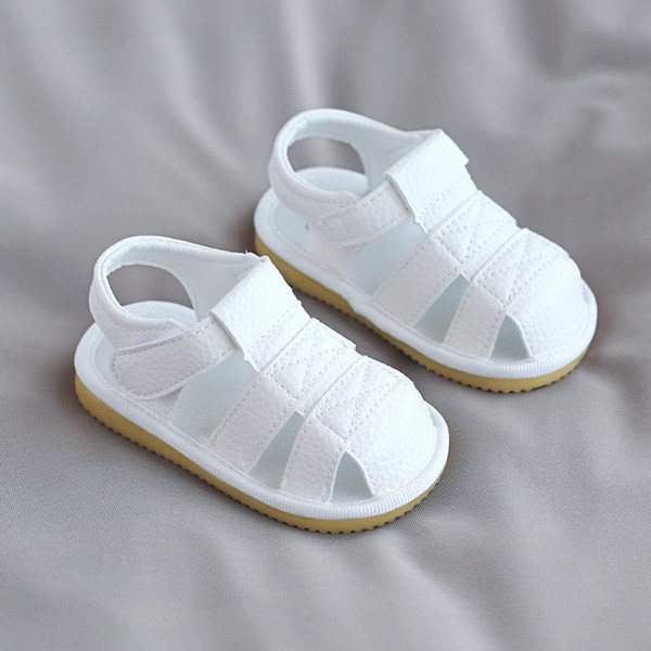 Nahast beebisandaalid takjapaelaga tüdrukutele ja poistele