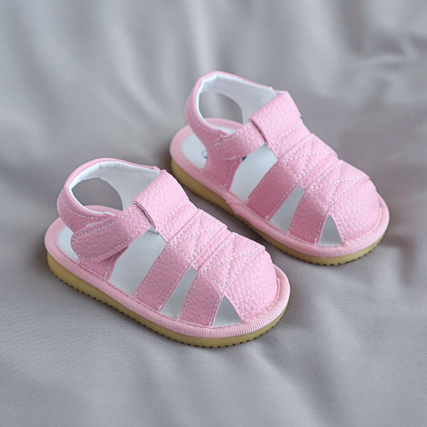 Nahast beebisandaalid takjapaelaga tüdrukutele ja poistele