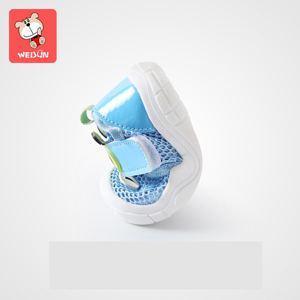 Võrkkangast ja 3D elemendist valmistatud beebitossud - poistele ja tüdrukutele