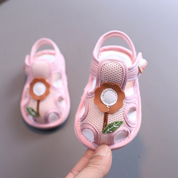Pehme tallaga beebisandaalid tüdrukutele ja poistele