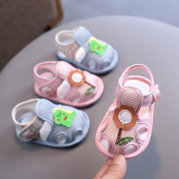 Pehme tallaga beebisandaalid tüdrukutele ja poistele