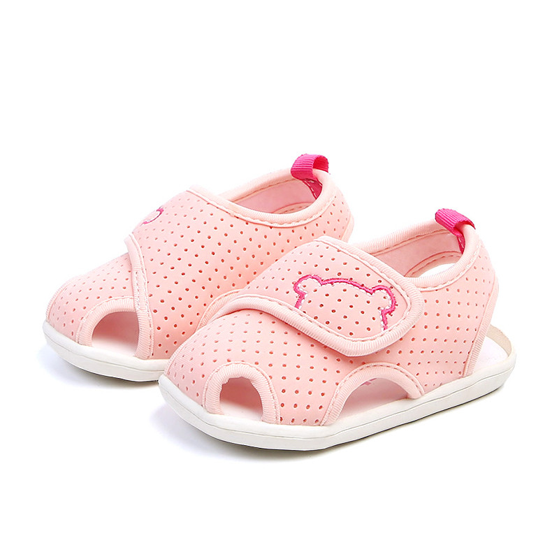 Suvised beebitekstiilist sandaalid