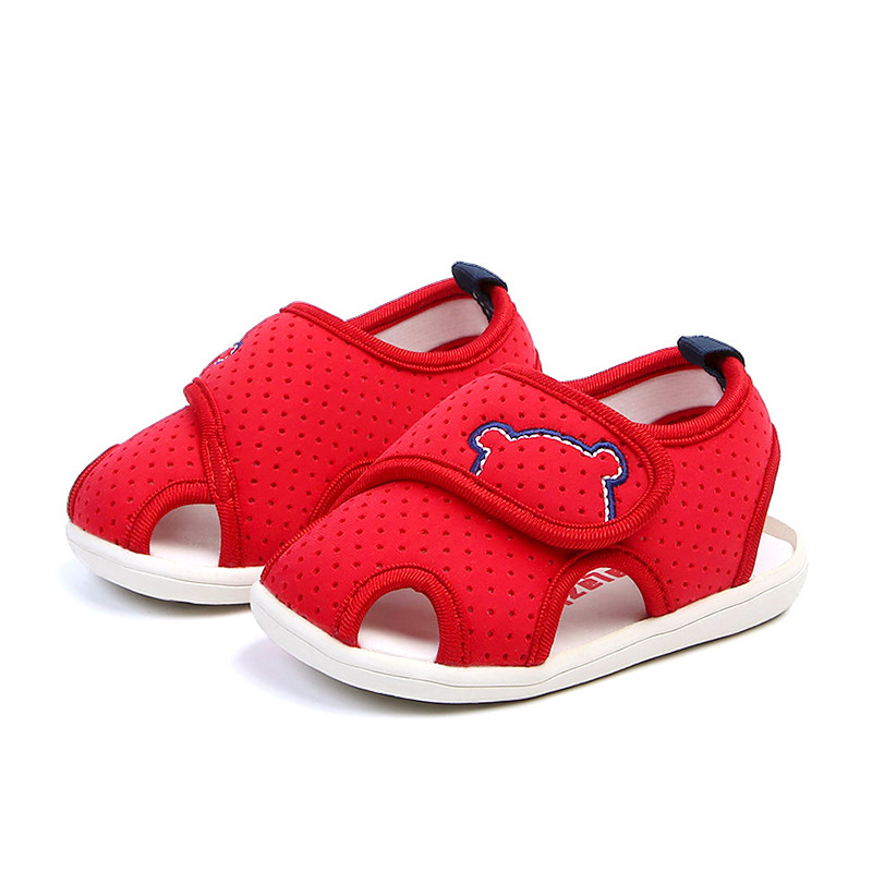 Suvised beebitekstiilist sandaalid