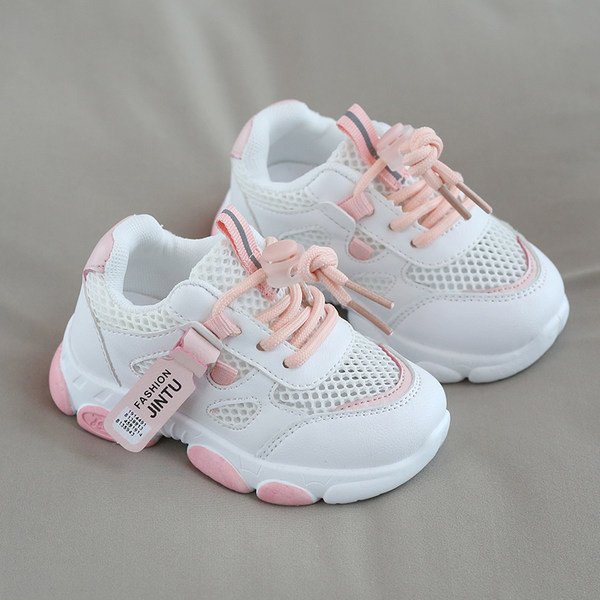 Kolmes värvitoonis paeltega võrktossud beebile