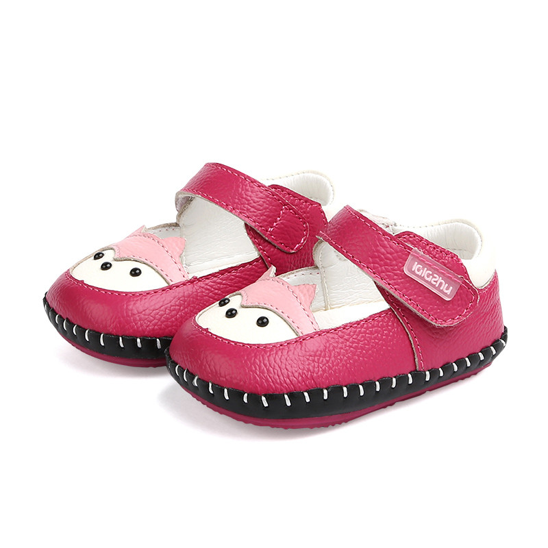 Бебешки буйки от еко кожа с апликация