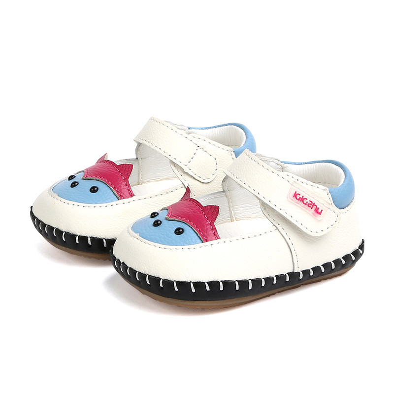 Бебешки буйки от еко кожа с апликация