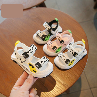 Beebi sandaalid poistele kirja ja takjapaelaga