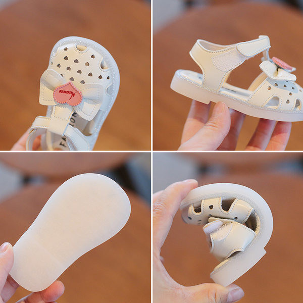 Paela ja takjakinnitusega vabaaja sandaalid beebidele