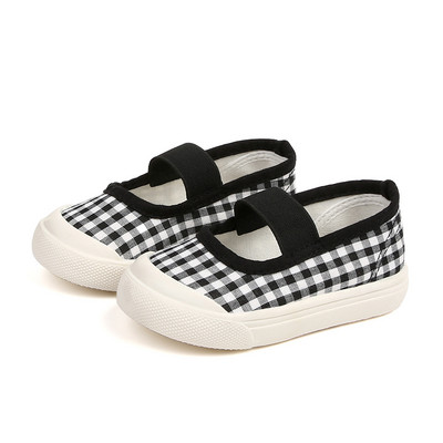 Kevadised ruudulised kummikuga tossud tüdrukutele