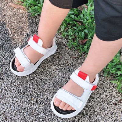 Бебешки сандали с лепенки в четири цвята