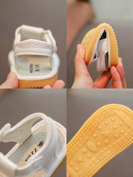 Tavalised takjakinnitusega beebisandaalid tüdrukutele ja poistele