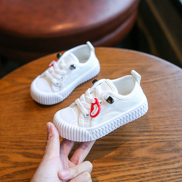 Tüdrukute ja poiste uus mudel elastsete paeltega lõuendist kingad