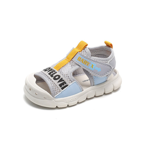 Uus mudel kirjadega ja mugava tallaga beebisandaalid tüdrukutele ja poistele