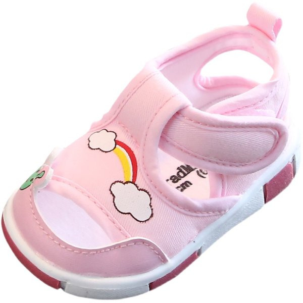 Бебешки сандали с лепенка и мека подметка 