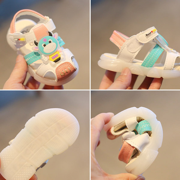 3D kaunistusega ökonahast beebisandaalid poistele ja tüdrukutele