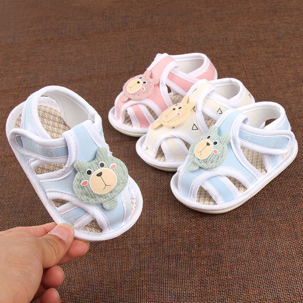 Takjapaela ja 3D elemendiga beebisandaalid poistele ja tüdrukutele