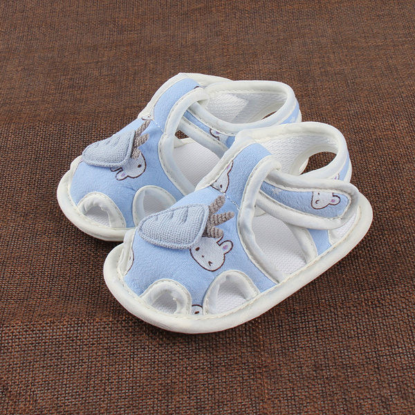 3D elemendi ja kleebisega beebisandaalid poistele ja tüdrukutele