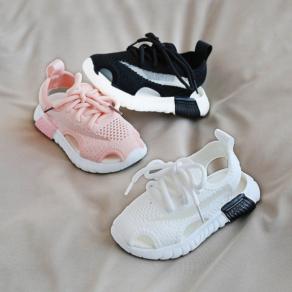 Uus mudel beebi sandaalid poistele ja tüdrukutele lipsudega