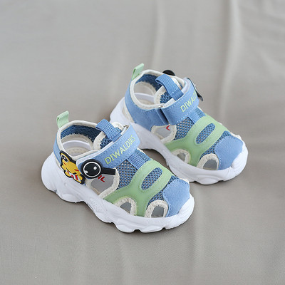 Бебешки сандали с лепенки в четири цвята - за момичета и момчета 
