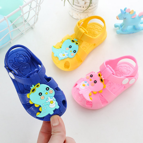 Летни гумени сандали с апликация за момчета и момичета