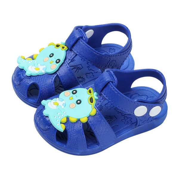 Летни гумени сандали с апликация за момчета и момичета