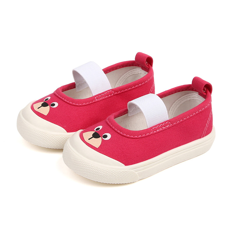 Tüdrukute riidest kummiga tossud