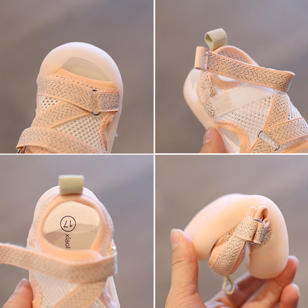 Lappidega võrksandaalid beebidele