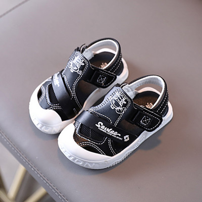 Παιδικά σανδάλια με  στερέωση velcro σε δύο χρώματα