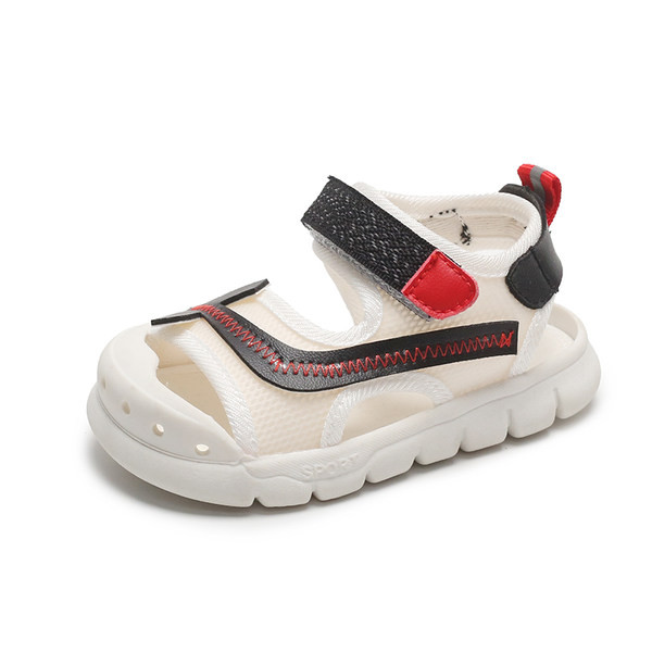 Moodsad takjakinnituse ja 3D rakendustega unisex mudelis beebisandaalid