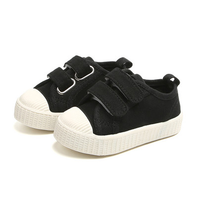 Πάνινα παπούτσια για μωρά με  στερέωση velcro